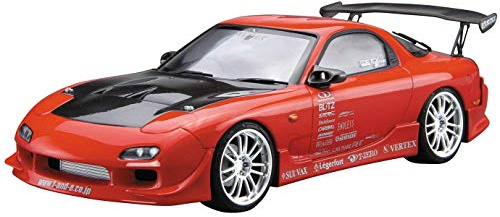 Aoshima Bunka Kyozai 1/24 The Tuned Car Series No.9 Mazda VERTEX FD3S RX-7 1999 Model Car