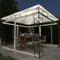 ZEYUAN Pavillon mit Moskitonetz, Faltpavillon, Pergola, Partyzelt, Standmarkise, Sonnenzelt, Garten Pavillion, Grillpavillon, 3x3x2,73m Cremeweiß
