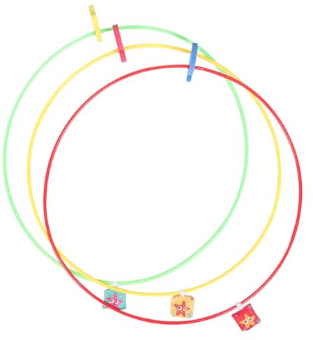 ifundom 3pezzi Anelli da Immersione per Cerchi Galleggianti per Giochi Subacquei Piscina Strumento per Allenamento di Nuoto e Divertimento Estivo