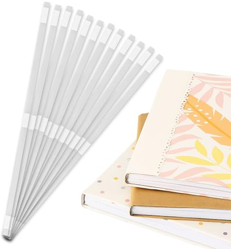 Craftelier - Lot de 12 bandes de colle pour reliure thermique | Thermofusible pour relieuse thermique | Matériau de reliure professionnel pour livres et documents | 28,9 x 0,7 cm