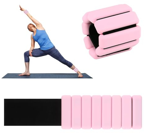 SUPNOUD 2 Pezzi Pesi per Caviglie, Cavigliere Pesi/0,45 kg ciascuno, Cavigliera, Ankle Weights per Camminata,Yoga, Corsa, Formas Fisica, Pilates, Aerobica