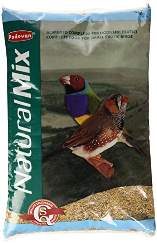Padovan Naturalmix Miscela Completa di Semi e Cereali Per Uccelli, 5 Kg