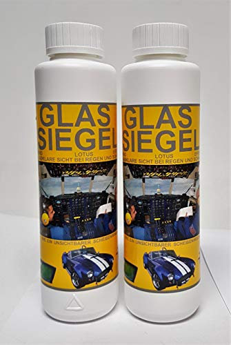 Glassiegel Scheibenversiegelung mit Lotuseffekt je Flasche 250ml