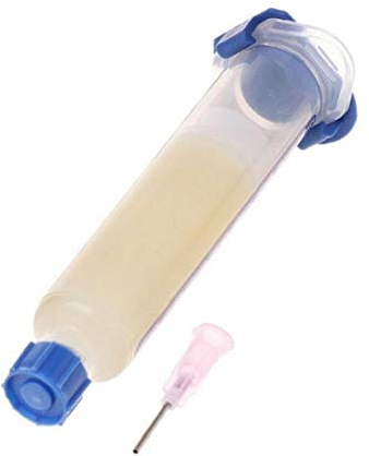 Lankater Rma-218 Flux de Soudure Pâte sans Nettoyage Réparation Flux de soudage pour BGA rebillage à souder Station de soudage Tin crème avec Aiguille