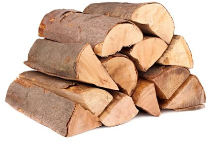 BURI Cheminée Bois de chauffage env. 7 kg séché dans un sac 25 cm Bois mélangé Bois de chauffage Bois de chauffage