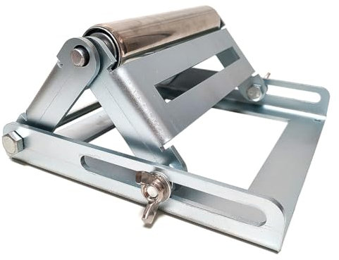 Adjustable Miter Saw Roller Stand - Heavy-Duty Support Frame for Woodworking, 280 Lbs Capacity, Height Adjustable From 2.3 To 5.3 - Simple and Practical Cutting Machine Accessory