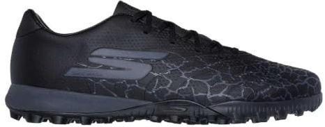Skechers Mens SKX 1 Gold Astro Turf Football Boots Black/Silver 10.5 UK