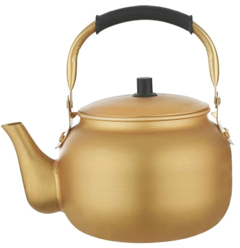 Gatuida Hervidor De Aluminio De Tetera Práctica Para Cocina Hervidor De Agua Para Uso Diario Fácil De Transportar