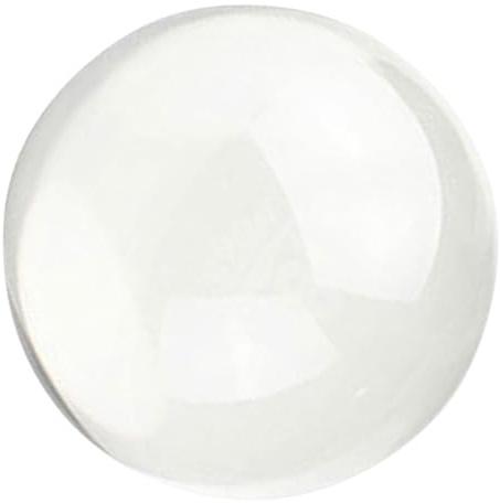 Alasum Palla da Giocoleria Accessorio Professionale Trasparente in Acrilico Esercizio Coordinazione per Spettacoli Acrobatici su Palco per Attori di Giocoleria