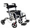 abc HOME | Rollator & Rollstuhl | 2in1 | faltbar | Tasche | verstellbare Höhe