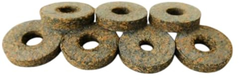 10 Stück Gummikork M6 20 mm x 7 mm x 4 mm Manufaktur Martinshof Unterlegscheibe Kork, Unterlegscheiben Beilagscheiben U-Scheibe Scheiben Karosseriescheiben Distanzhülsen