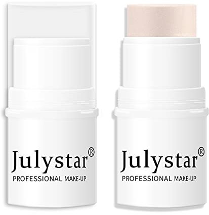 Cynamus Face Blush Stick, Natural Cream Blush, Matte Highlight Blush Stick, 3 en 1 Fard à Joues et Taches de Lèvres et Fard à Paupières, Léger, Longue Durée, pour les joues, les yeux et les lèvres (A)