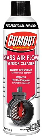 Gumout 540041 Professional Formula Mass Air Flow Sensor Cleaner Spray, 11 oz – Safely Cleans Delicate MAF Sensors to Improve Engine Performance, Restore Power, Reduce Hesitation and Boost Fuel Economy