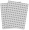 2 Pack Cooker Hood Filter - Extractor Fan Filters Hexagonal Cooker Hood Filters Universal Cut to Size, Kitchen Extractor Fan Filter with Saturation Indicator, Cooker Hood Filter Paper Replacement