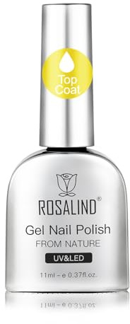 ROSALIND Top Coat Semi Permanent 11ML Top Coat Gel