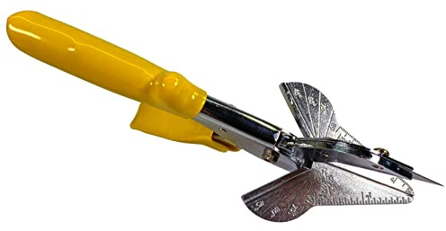 WELDINGER Multifunktionsschere Multi-Cut mit Winkelplatte Gehrungsschere Schnittlänge 61 mm