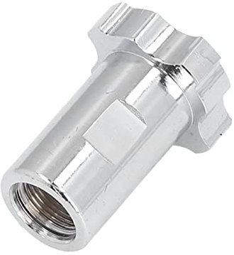 Connettore per Tazza Spray Omabeta in Acciaio Inossidabile Adattatore per Aerografo Connettore per Annaffiatoio Accessori per Aerografo Spray per(Filettatura interna M14x1mm)