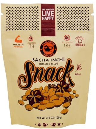 Tamarin Fruits Sacha Inchi Seed Snack, 100g, Natural, Organic, Premium Quality, Keto, Paleo, Vegan Friendly