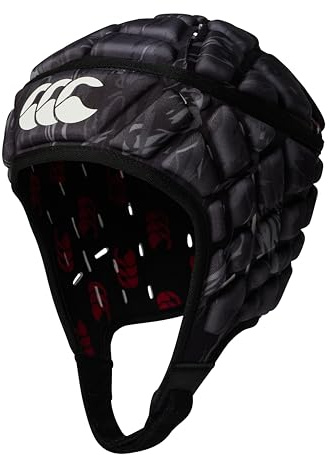 Canterbury vuxen unisex Force Raze huvudskydd huvudskydd, svart-grå kamo, M