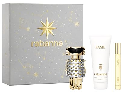 Rabanne Fame Eau de Parfum 50ml Gift Set 2025 (Contains 50ml EDP, 100ml Body Lotion and 10ml Travel Spray)