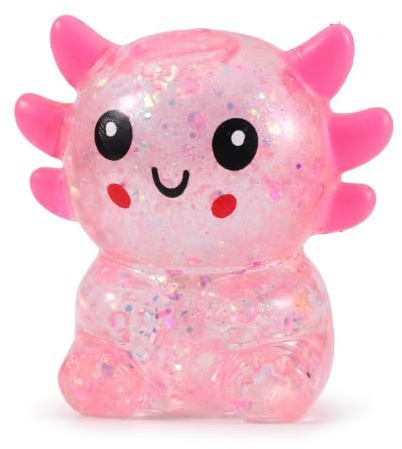 Axolotl Squishy Toy, Fidget Fidget Toy for Adults, Sensory Anxiety Relief Toys