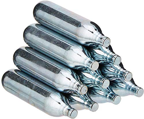 100 x Air Gun Co2 Canisters Cartridges for Rifle Pistol BB Gun Paintball Airgun 12G 8.3 x 2 x 2 cm