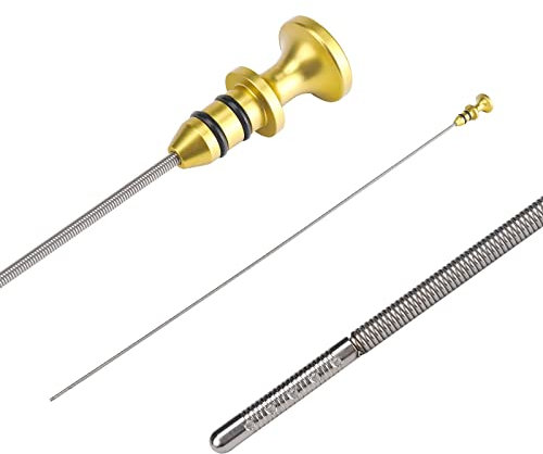 3mirrors Asta livello olio motore compatibile con Mini Cooper S Clubman Cabrio Coupe Paceman 2002-2008, OE 11437509784 per motori R52 R53