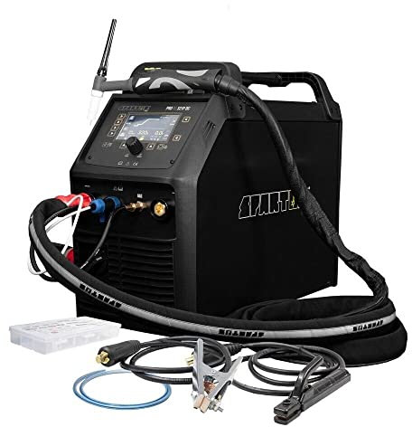 Spartus® ProTIG 321P DC TIG Saldatrice Pulse 320 Amp DC LCD Saldatore in acciaio inox punto MMA
