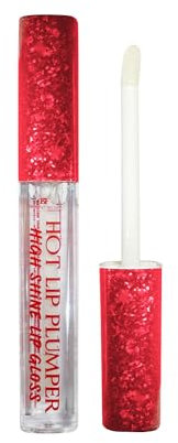 Beauty Forever Hot Lip Plumper, Plumping Lip Gloss, High Shine Lip Gloss, Non Sticky, Clear, 3mls, Pack of (1)