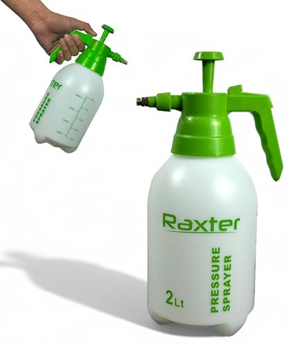 Pump Action Pressure Sprayer - Weed Killer Sprayer Pump for Fertiliser, Pesticides, Fungicides, Cleaning - Water Spray Bottles