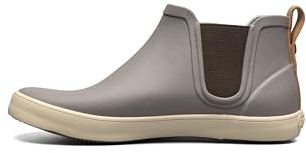 Bogs Women's Kicker Rain Chelsea Boot, Taupe, 9
