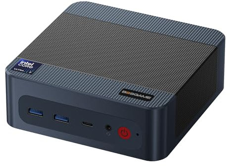 BOSGAME Ai PC M3, Mini PC Intel 14th Gen Core Ultra 7 155H Mini Computer(NPU Support) 32GB DDR5 RAM, 1TB PCIe NVMe SSD, Thunderbolt 4 Desktop Mini PC, Wi-Fi 6 & Bluetooth 5.2