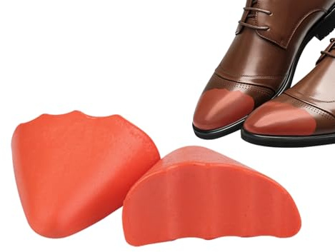 Insertos de espuma de poliuretano para zapatos, par de cojines para los dedos, relleno cómodo para los pies, almohadillas para zapatos para mocasines, botas planas, tacones altos