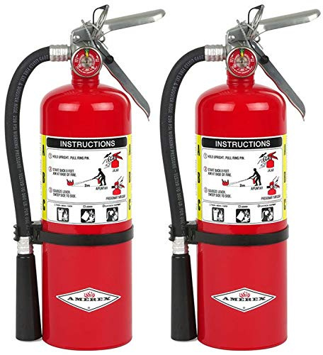 Amerex B500 5 lb ABC Dry Chemical Fire Extinguisher 2-Pack
