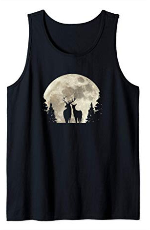 T-shirt Chasse Pour Homme Cerf élaphe Cadeau Chasse Hommes Débardeur