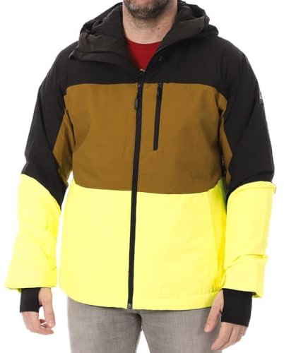 Herren Rock Skijacke | Gelber Mix