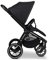 MOON SPORT onyx/melange, Sportwagen-Buggy mit Liegefunktion, bis 22kg, UV-Schutz 50+, zusammenklappbar, großer Korb, Kollektion 2025