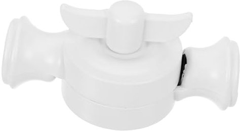 HOMSFOU Flexibler Wandleuchter-arm-adapter-konverter Deckenleuchter-montage-leuchter-adapter Zinklegierungskonstruktion Weiß