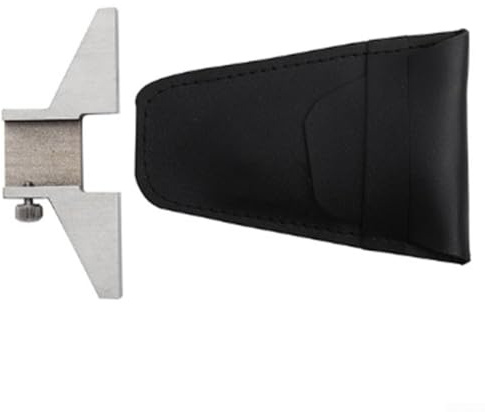 YobiLife Tiefenmesser-Basis, 76 mm T-förmiger Aufsatz für Digital- und Messschieber, Edelstahlkonstruktion