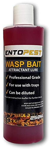 Entopest 250ml Wasp Lure Liquid Trap Bait - Professional Strength Bait Attractant for Hanging Wasp Pots (Garden & Outdoor Use)