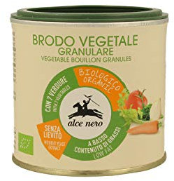 4 X 120GR ALCE NERO BRODO VEGETALE GRANULARE BIO GR 120 - PRODOTTO BIOLOGICO