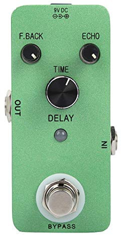 Gitarren-Delay-Effektpedal-Soundprozessor für E-Gitarren-Zubehör Musikinstrumentenzubehör