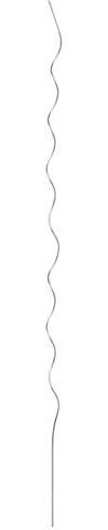 Kshzmoto Bâtonnets en Spirale de Tomate 5 pcs.170 cm Bâton de Plante Aide à l'escalade Bâtonnets de Tomate Bâton d'escalade Bâton de Tomate Vrille de Tomate Acier galvanisé