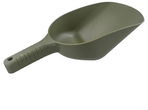 Cuchara de cebo para pesca con pala flotante y soporte de clip, apta para lavavajillas y adecuada para alimentar partículas (M)