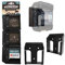 StealthMounts Akkuhalter für Makita 40v | Kabellose Akkuhalterung für Makita 40v Elektrowerkzeuge | 6er Pack | Schwarz Akku-Organizer für Makita 40v