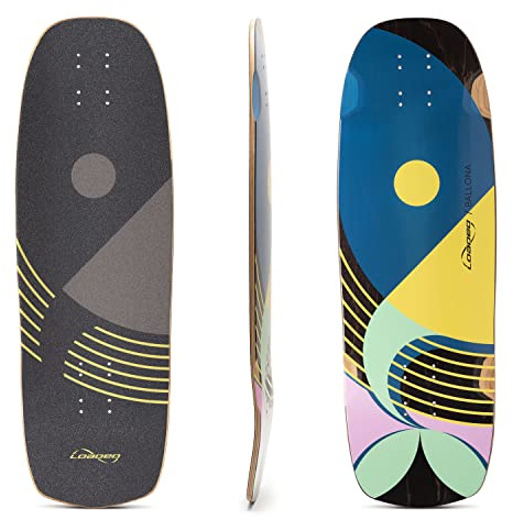 Loaded Boards Ballona Mini Cruiser Longboard Skateboard Deck (Willy Graphic)