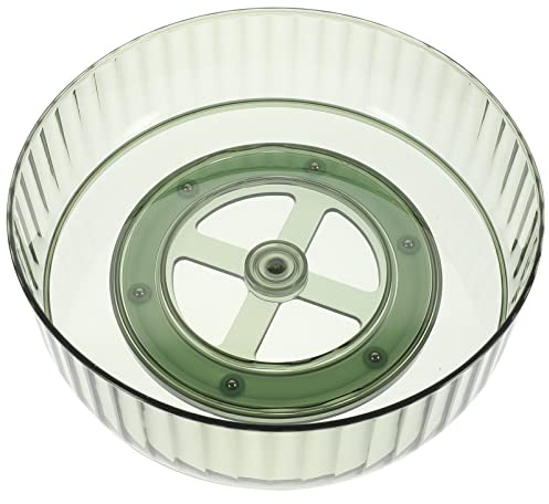 BESTonZON Carrusel De Almacenamiento Organizadores Giratorios Gabinete Perezoso Suzy Soporte para Especias De Cocina Soporte Giratorio Acero Inoxidable Condimento Suministros De Cocina