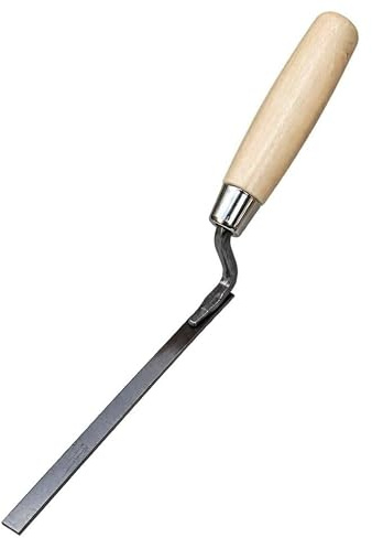 Extra Strong Carbon Steel Finger Pointing Trowel – Brick Repointing Tool for Mortar Joint Repair, Brickwork Restoration, Tuck Pointing, Repointing, Masonry Repairs, DIY & Pro (8mm - 0.30 inch)