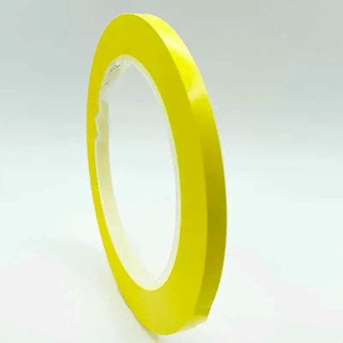 Nastro in vinile resistente ad alte prestazioni 471 da 3,0 m, lunghezza 33,0 m, set per decorazione e mascheratura, 5 mm, GIALLO, NERO, BLU, BIANCO, ROSSO, VERDE, 5 mm, Giallo, 33,0 m