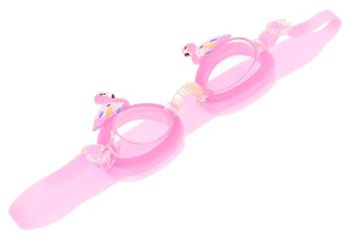 BELLIFFY Occhialini da Nuoto per Ragazzo Ragazza Design Antiappannamento e Silicone Morbido, per Nuoto in Atmosfera Estiva Forma Cartoon e Visione Chiara
